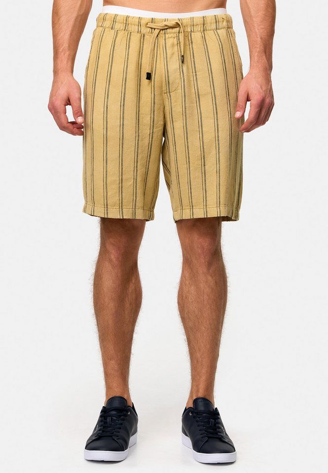 Indicode Chinoshorts INBallo aus einer angenehmer Leinenmischung Indicode Chinoshorts INBallo aus einer angenehmer Leinenmischung von Indicode