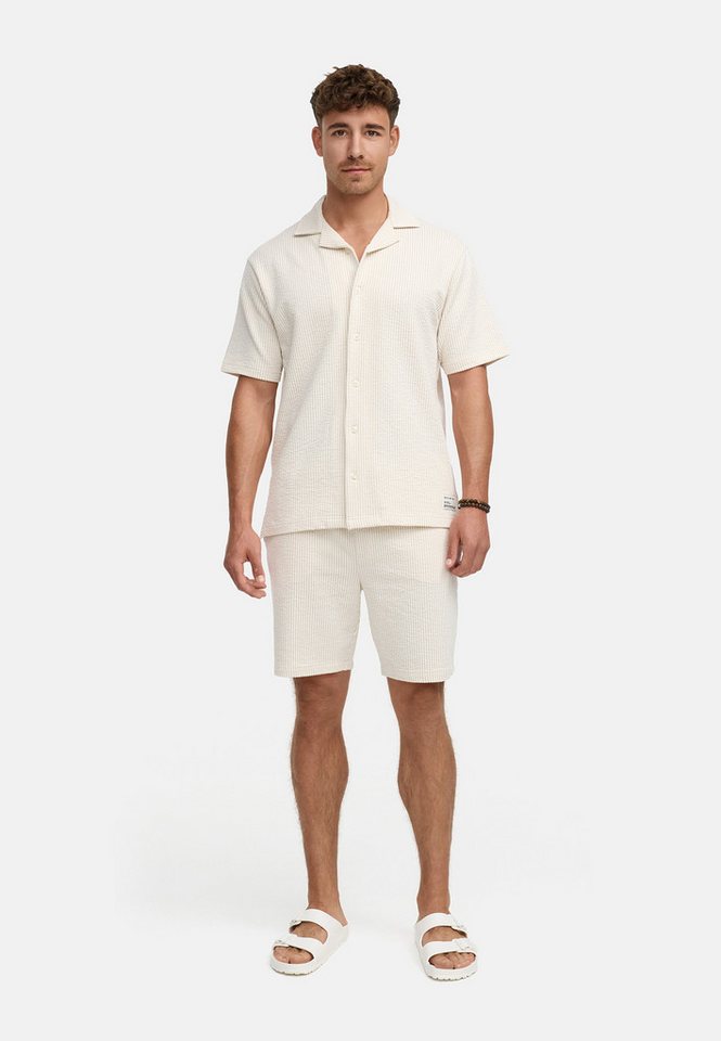 Indicode Sweatshorts INLino Set aus hochwertigem Seersucker-Jersey Indicode Sweatshorts INLino Set aus hochwertigem Seersucker-Jersey von Indicode