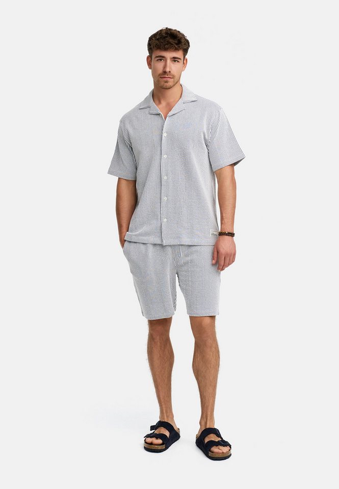 Indicode Sweatshorts INLino Set aus hochwertigem Seersucker-Jersey Indicode Sweatshorts INLino Set aus hochwertigem Seersucker-Jersey von Indicode