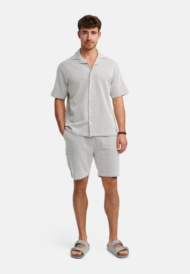 Indicode Sweatshorts INLino Set aus hochwertigem Seersucker-Jersey Indicode Sweatshorts INLino Set aus hochwertigem Seersucker-Jersey von Indicode