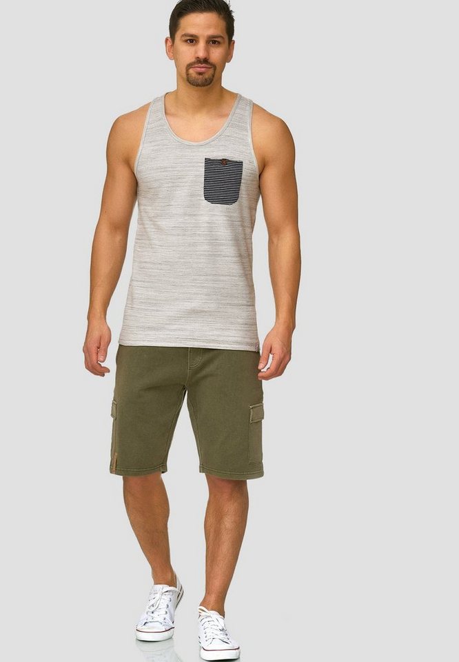 Indicode Sweatshorts White Rock Indicode Sweatshorts White Rock von Indicode