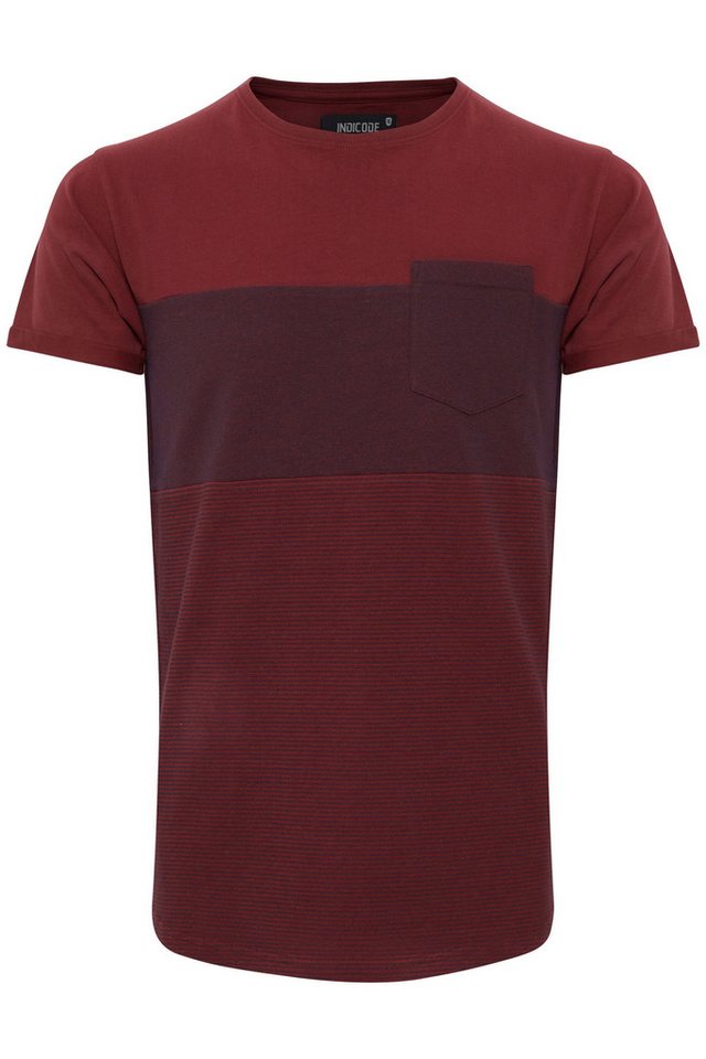 Indicode T-Shirt IDMorler T-Shirt im Colorblock-Look Indicode T-Shirt IDMorler T-Shirt im Colorblock-Look von Indicode
