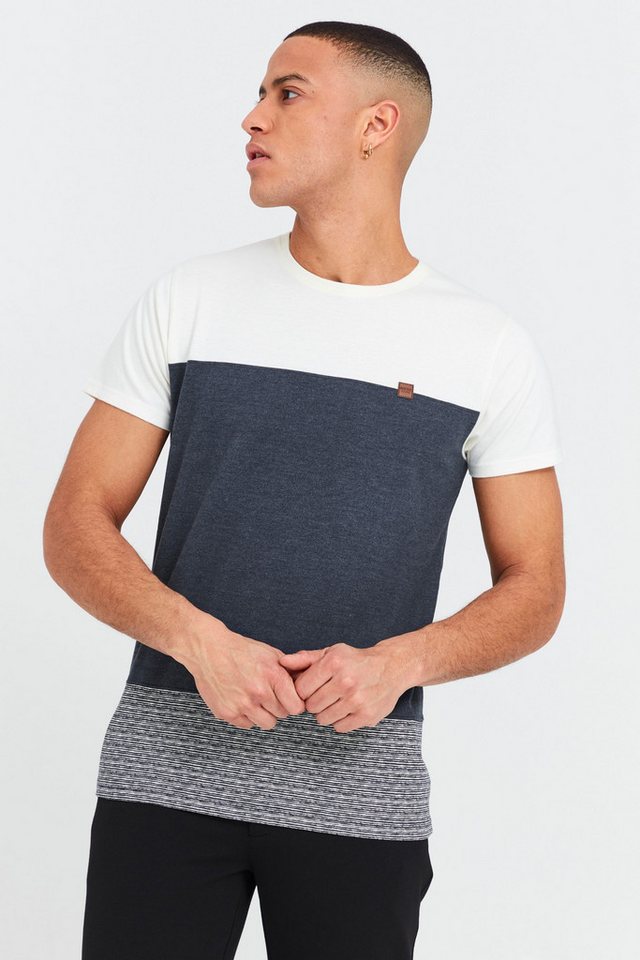 Indicode T-Shirt IDRemmond T-Shirt im Colorblock-Look von Indicode