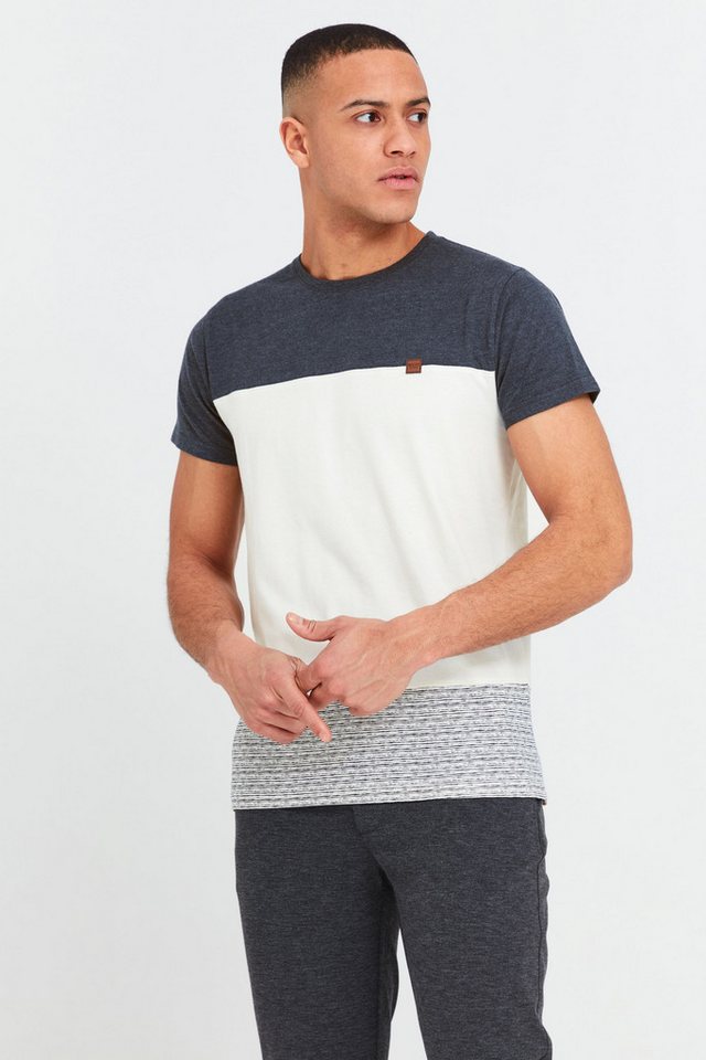 Indicode T-Shirt IDRemmond T-Shirt im Colorblock-Look von Indicode