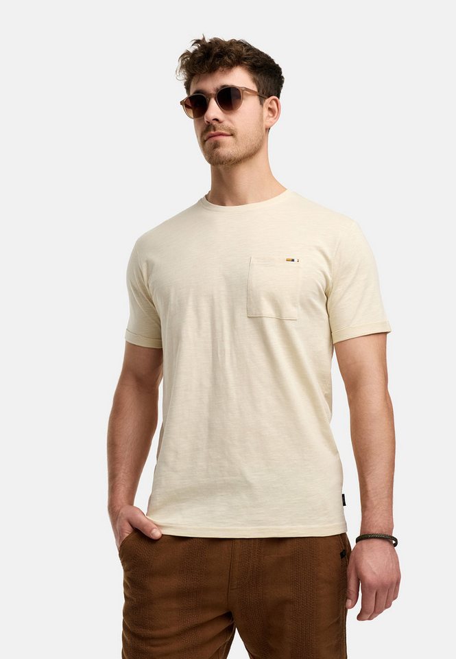 Indicode T-Shirt INAndorra Klassisches T-Shirt mit Brusttasche von Indicode