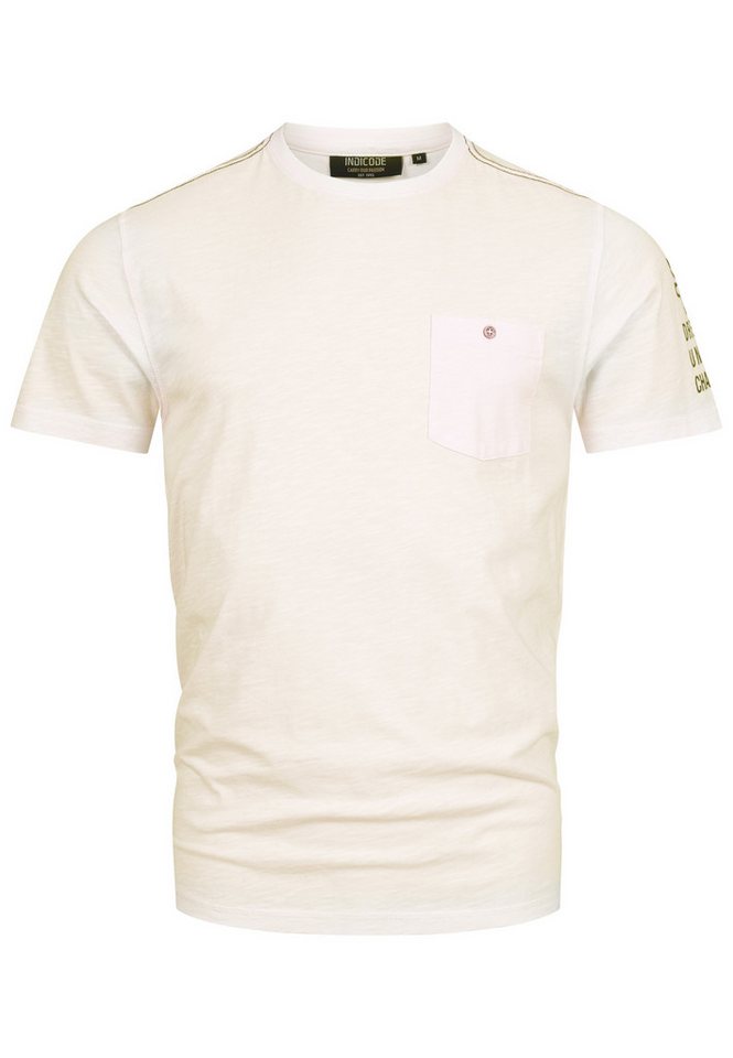 Indicode T-Shirt INAsbjorn T-Shirt mit hochwertig verarbeiteten Details Indicode T-Shirt INAsbjorn T-Shirt mit hochwertig verarbeiteten Details von Indicode
