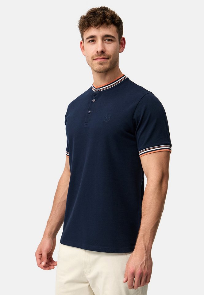Indicode T-Shirt INOdell T-Shirt mit Rundhals-Ausschnitt aus Baumwolle von Indicode