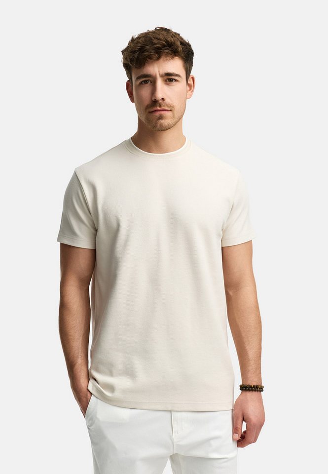 Indicode T-Shirt INSandt mit strukturierter Oberfläche als Layering-Piece Indicode T-Shirt INSandt mit strukturierter Oberfläche als Layering-Piece von Indicode