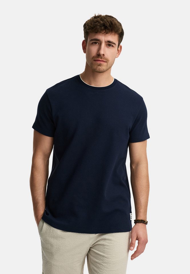 Indicode T-Shirt INSandt mit strukturierter Oberfläche als Layering-Piece Indicode T-Shirt INSandt mit strukturierter Oberfläche als Layering-Piece von Indicode