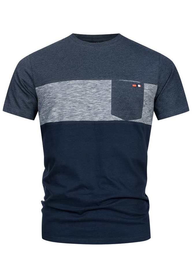 Indicode T-Shirt INSprings mit dezenter Brusttasche aus angenehmem Material Indicode T-Shirt INSprings mit dezenter Brusttasche aus angenehmem Material von Indicode