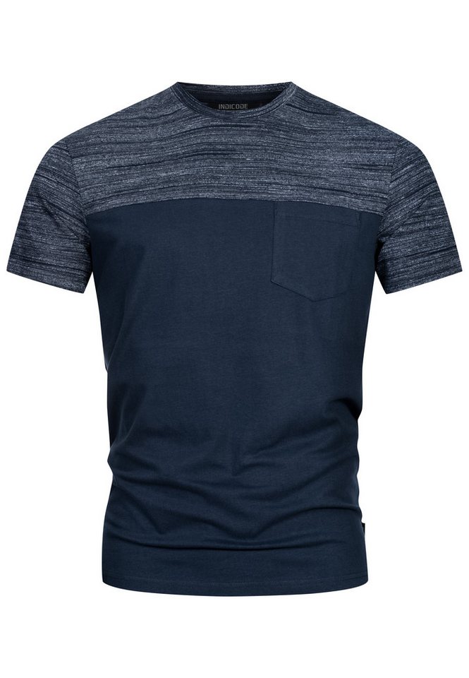 Indicode T-Shirt INSprings mit dezenter Brusttasche aus angenehmem Material Indicode T-Shirt INSprings mit dezenter Brusttasche aus angenehmem Material von Indicode