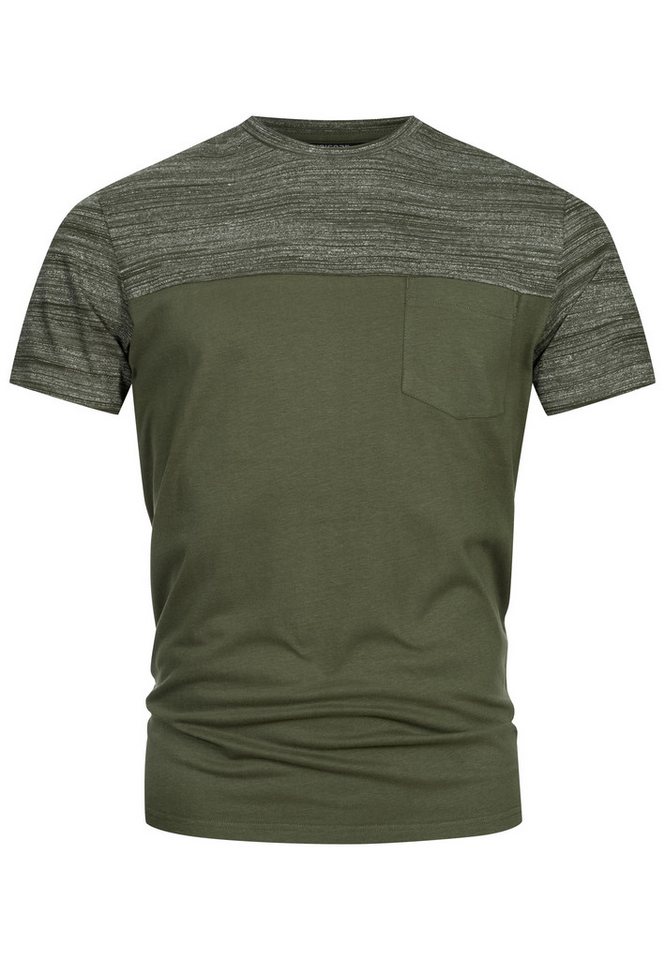 Indicode T-Shirt INSprings mit dezenter Brusttasche aus angenehmem Material Indicode T-Shirt INSprings mit dezenter Brusttasche aus angenehmem Material von Indicode