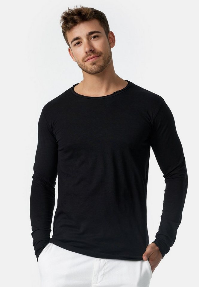 Indicode T-Shirt Willbur Longsleeve Longsleeve von Indicode
