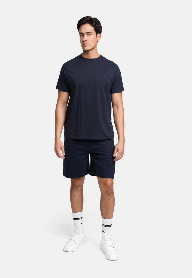 Indicode T-Shirt & Shorts Herren Comfy Shirt Herrenshorts Set von Indicode