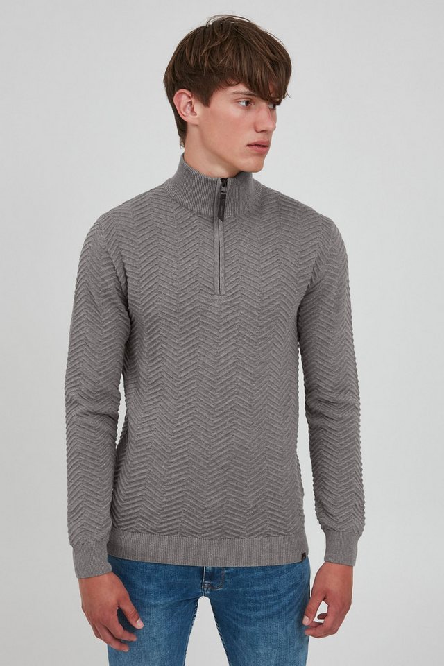 Indicode Troyer IDBanjamon Strickpullover mit Troyerkragen von Indicode