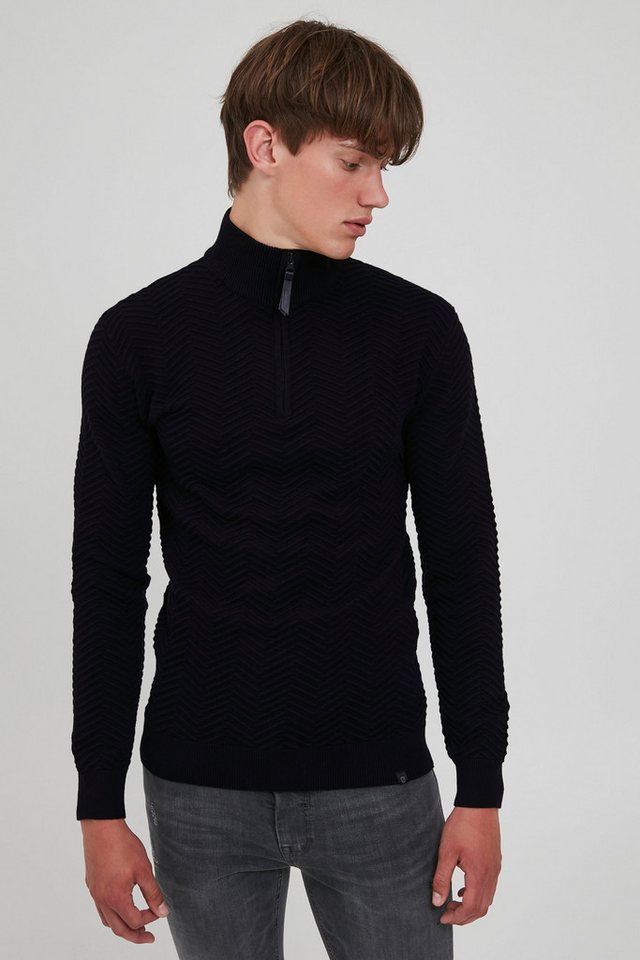 Indicode Troyer IDBanjamon Strickpullover mit Troyerkragen von Indicode