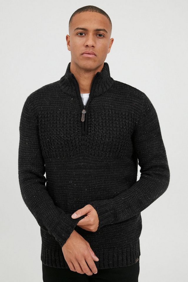 Indicode Troyer IDOslo Strickpulli mit Stehkragen von Indicode