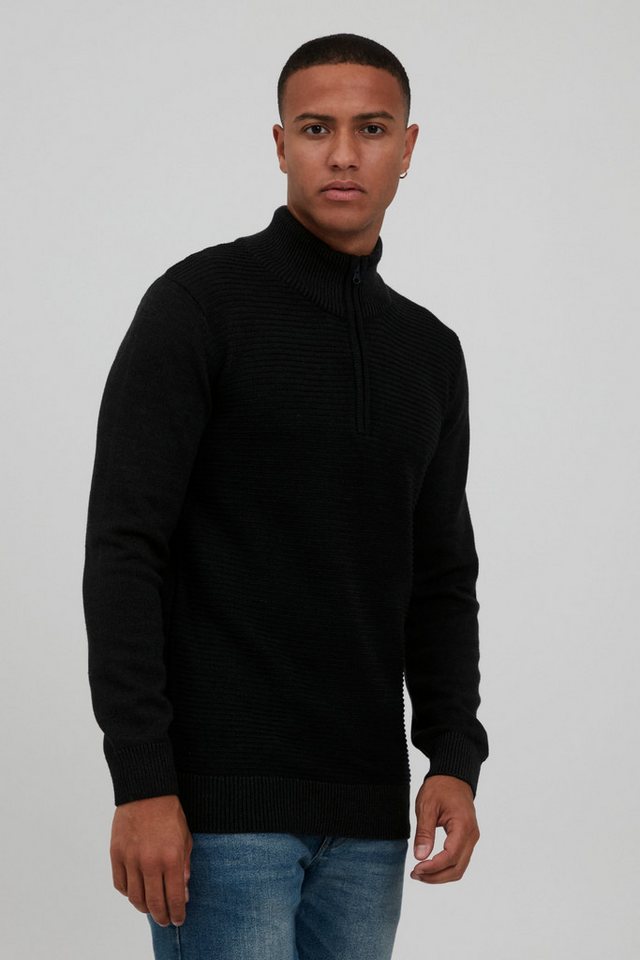 Indicode Troyer IDRichard Strickpulli mit Stehkragen von Indicode