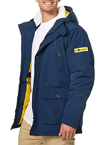 Indicode West Männer Winterjacke navy L 100% Polyester Streetwear Indicode West Männer Winterjacke navy L 100% Polyester Streetwear von Indicode