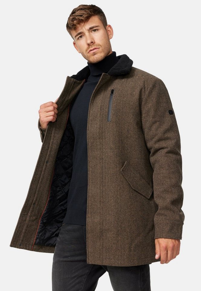 Indicode Kurzmantel Falmo mit hochschließendem Kragen und praktischen Taschen Indicode Kurzmantel Falmo mit hochschließendem Kragen und praktischen Taschen von Indicode