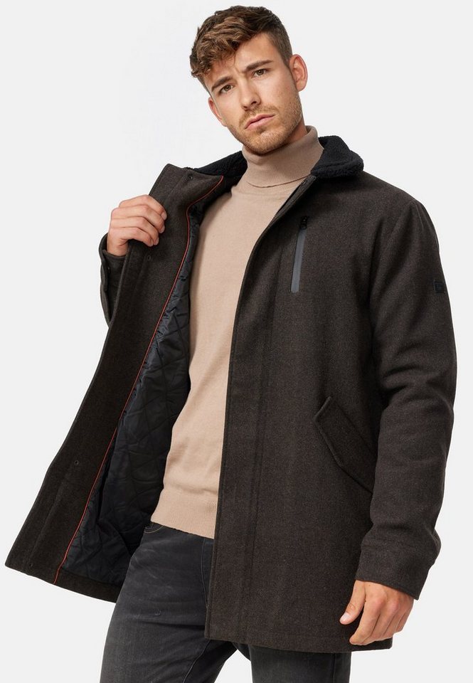 Indicode Kurzmantel Falmo mit hochschließendem Kragen und praktischen Taschen Indicode Kurzmantel Falmo mit hochschließendem Kragen und praktischen Taschen von Indicode
