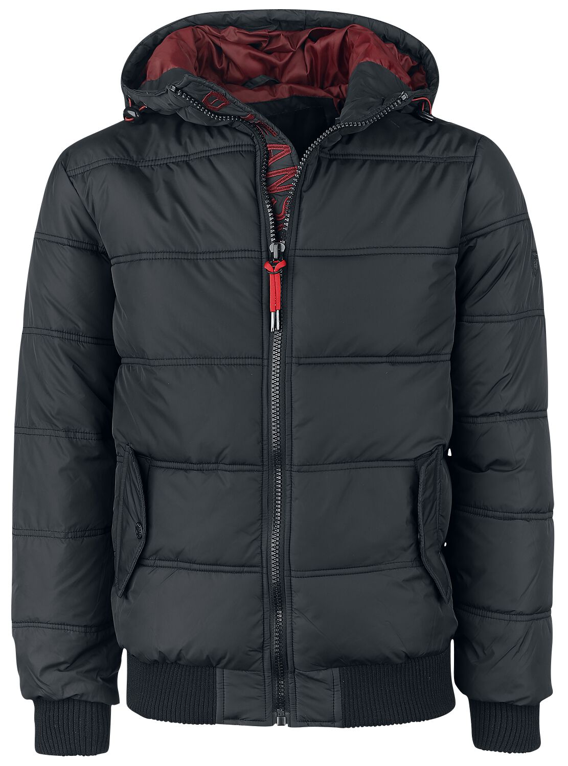 Indicode Winterjacke - INAdrian - S bis XXL - für Männer - Größe S - schwarz von Indicode