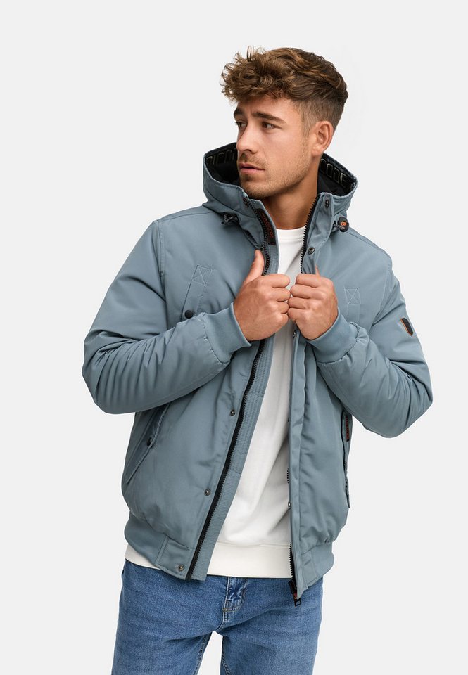 Indicode Winterjacke INAlbanos mit Kapuze und praktischen Taschen von Indicode