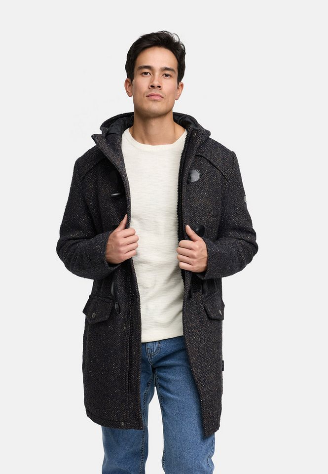 Indicode Dufflecoat Herren Liam Mantel Winter Herrenmantel von Indicode