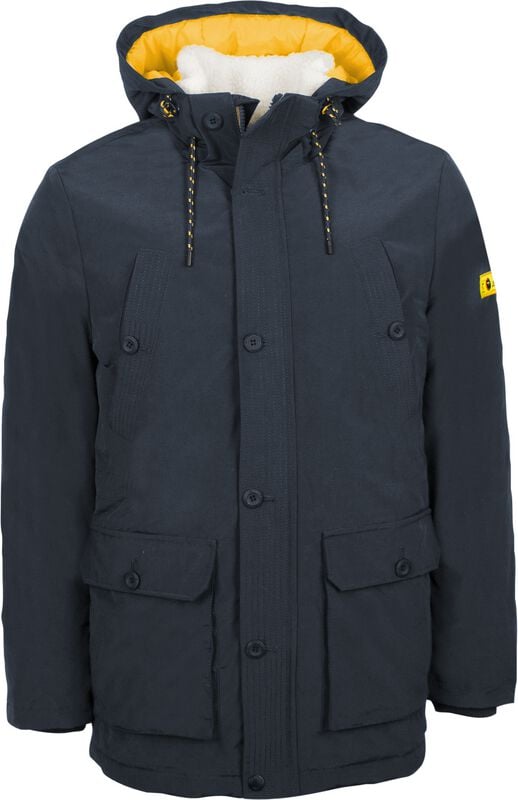 Indicode Winterjacke - West - M bis XL - für Männer - Größe L - navy von Indicode