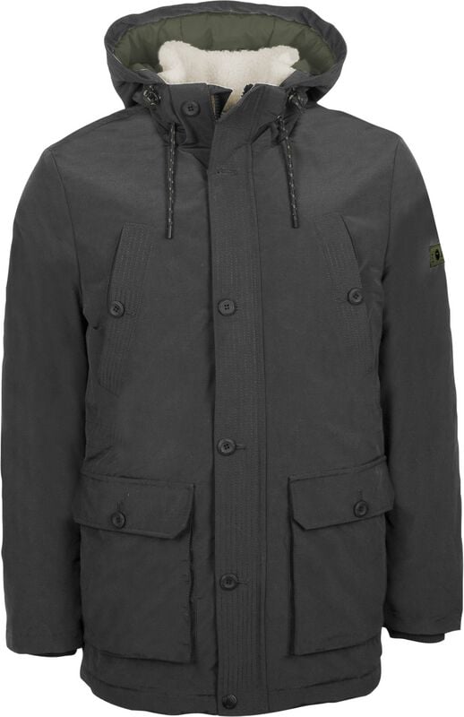 Indicode Winterjacke - West - S bis XL - für Männer - Größe XL - schwarz von Indicode