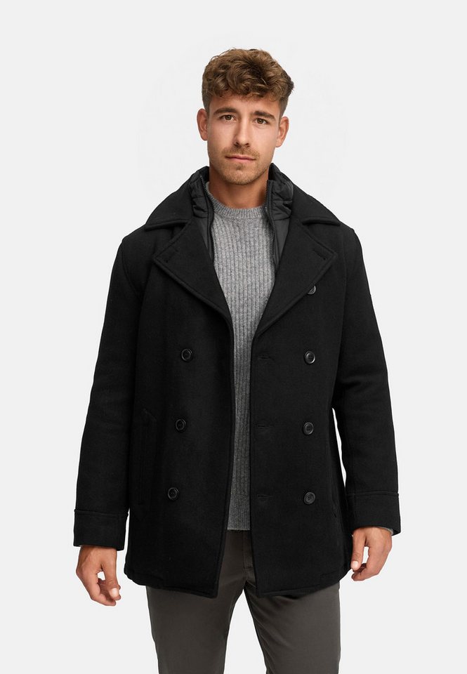 Indicode Wollmantel INLunil Herren Mantel mit Stepp-Optik, Winterjacke,Übergangsjacke Indicode Wollmantel INLunil Herren Mantel mit Stepp-Optik, Winterjacke,Übergangsjacke von Indicode