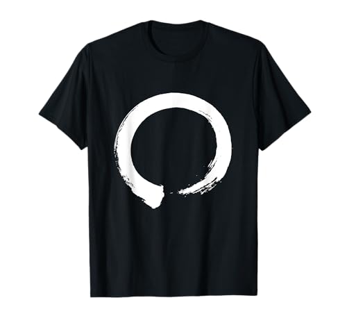 Weiß Japanische Enso in T-Shirt Herren/Damen T-Shirt Weiß Japanische Enso in T-Shirt Herren/Damen T-Shirt von Indie Tees
