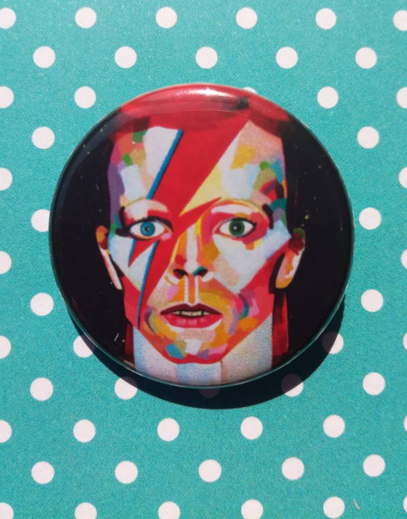 David Bowie Pin Anstecker David Bowie Pin Anstecker von IndieDollStudio