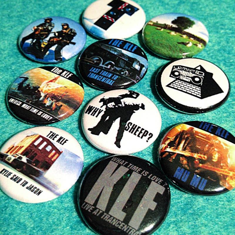10 The Klf 1" Buttons Oder Magnete Schneller Kostenloser Versand von IndiePennantShop