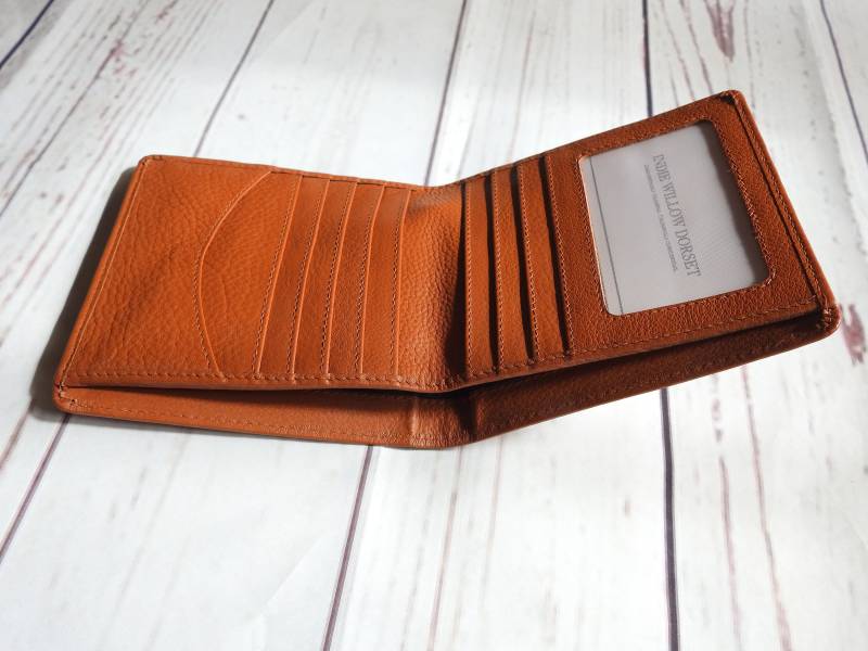 Handgemachte Geldbörse Aus Echtem Leder Fair Trade Reißverschluss von IndieWillowDorset