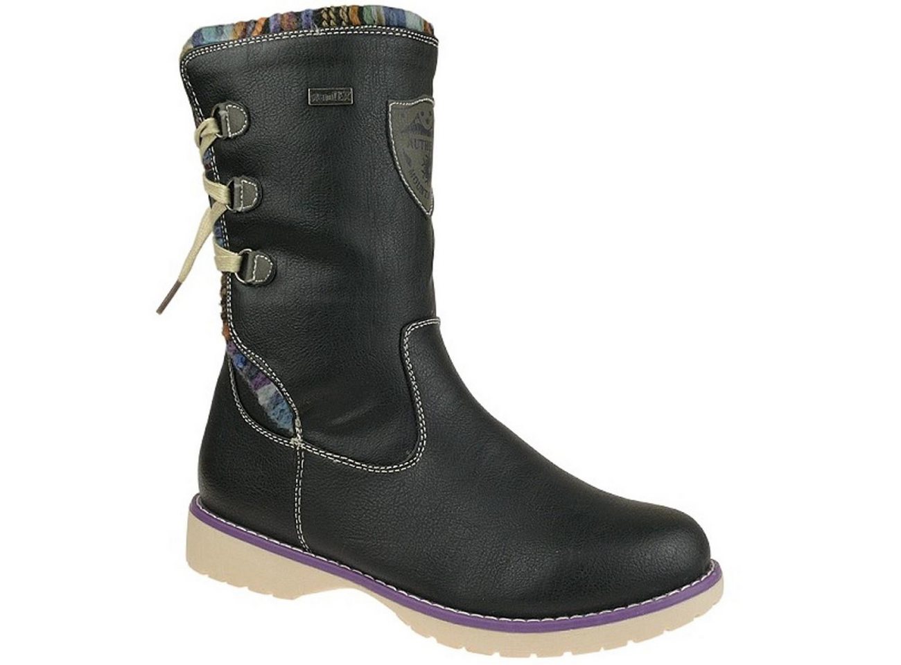 Indigo INDIGO dick gefütterter Fashion Stiefel Stiefel von Indigo