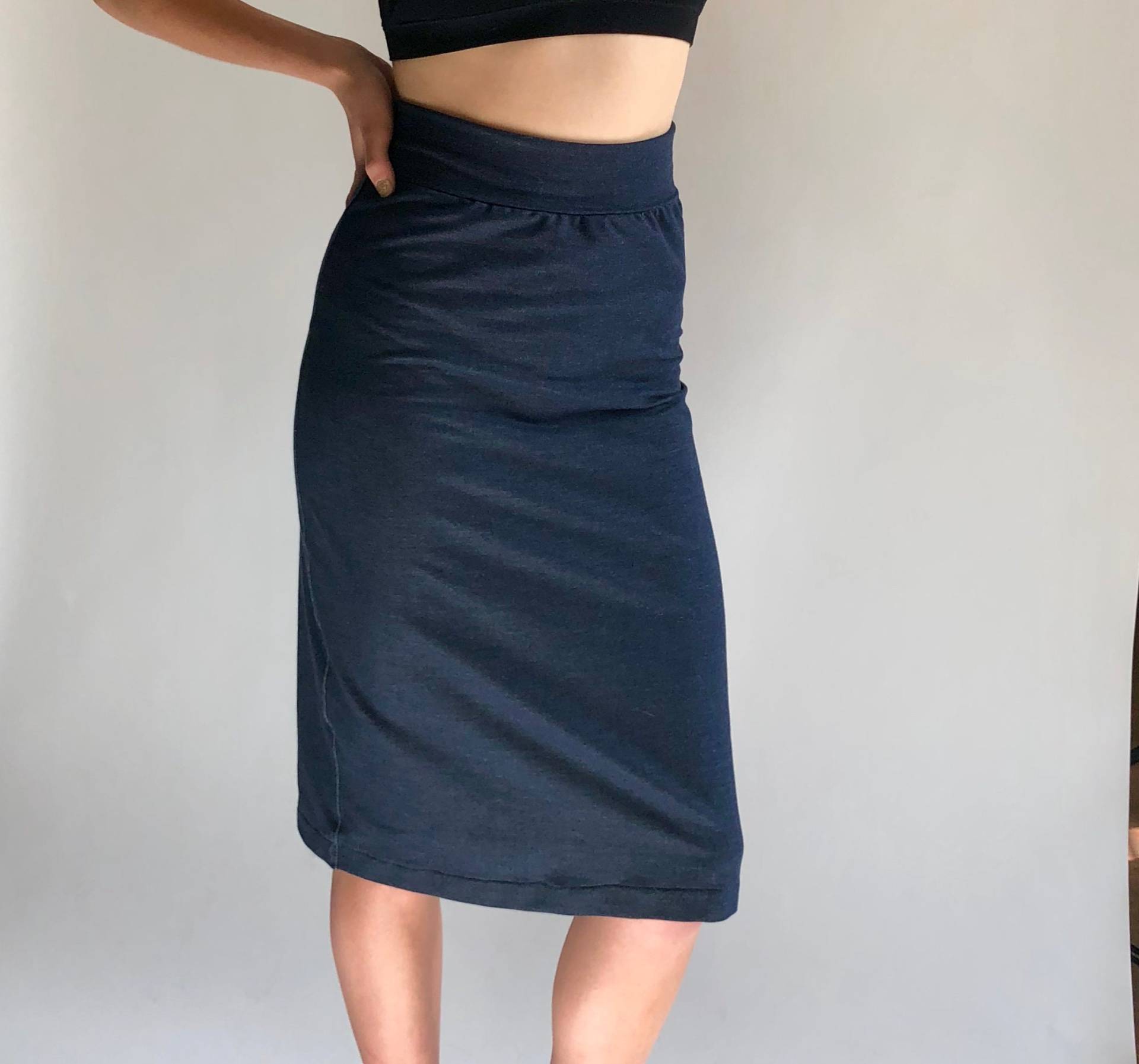 Maureen Bleistiftrock - Bio Baumwolle Denim Maureen Bleistiftrock - Bio Baumwolle Denim von IndigoBoutiqueDesign