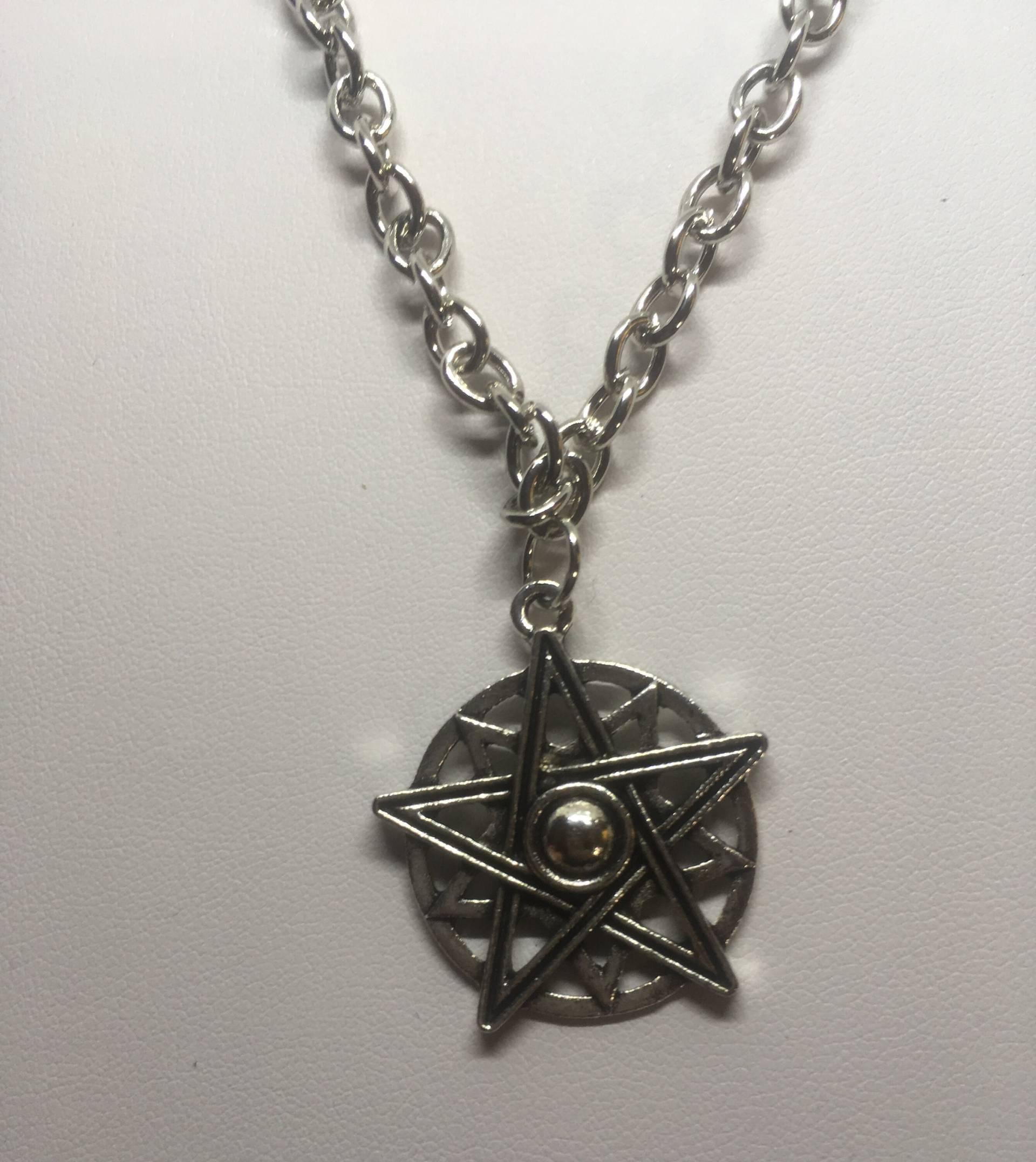 Mens Star Pendant Und Kettenkette von IndigoDragonDesigns