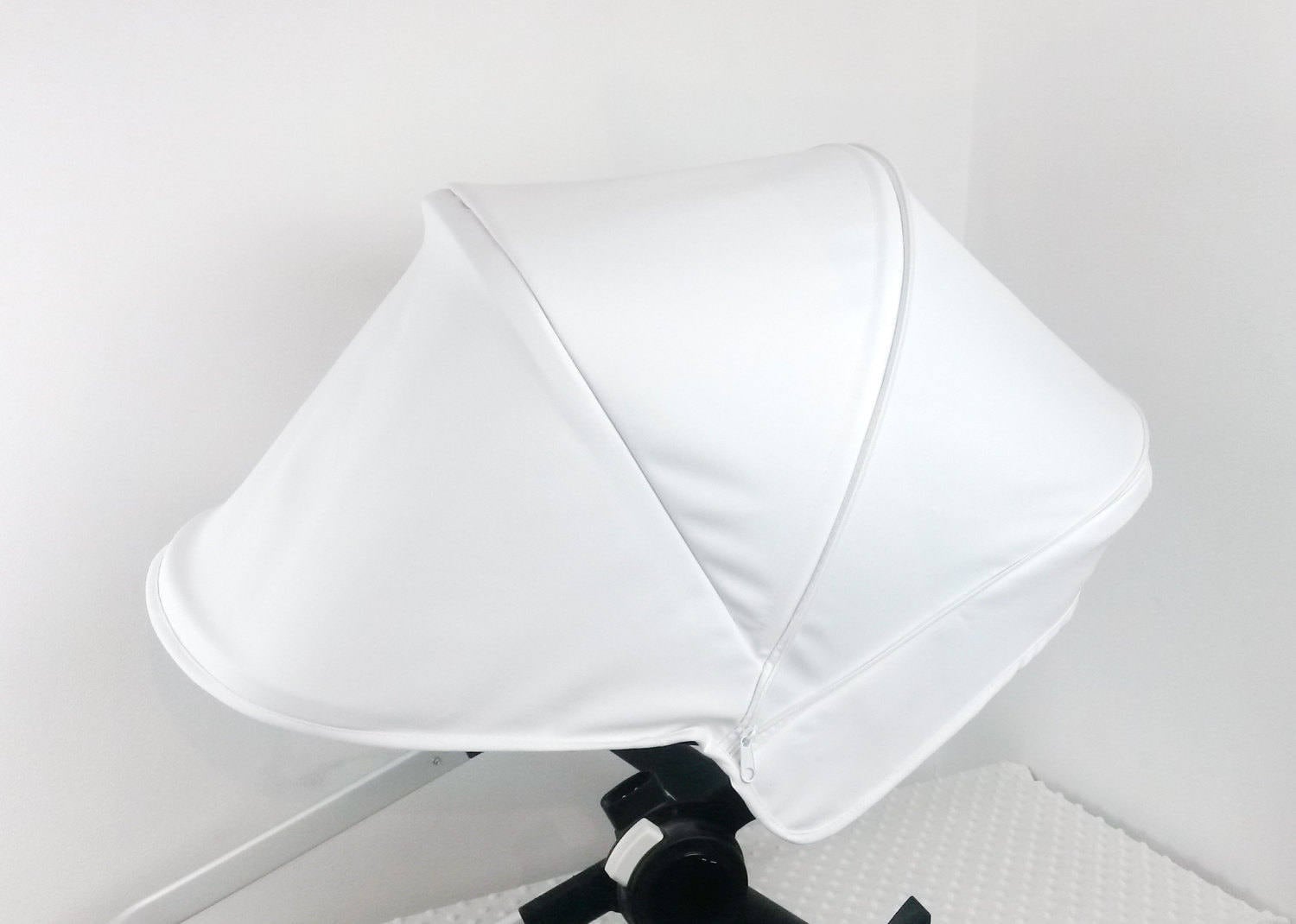 Custom Bugaboo White Ausziehbares Verdeck, Baldachin Für Cameleon, Donkey, Buffal®, Babyzen Yoyo von IndigoFamily