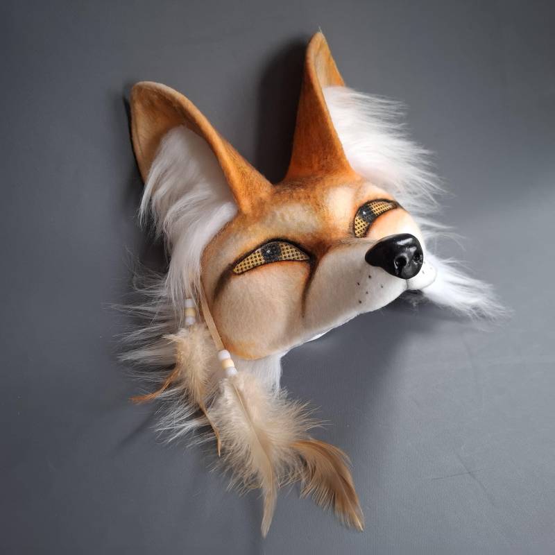 Animal Masks, Therian Mask Fox/Quadrobics Mask, Universal Size, Realistic Animal Mask, Tiermasken Maske Animal Masks, Therian Mask Fox/Quadrobics Mask, Universal Size, Realistic Animal Mask, Tiermasken Maske von IndigoStudioM