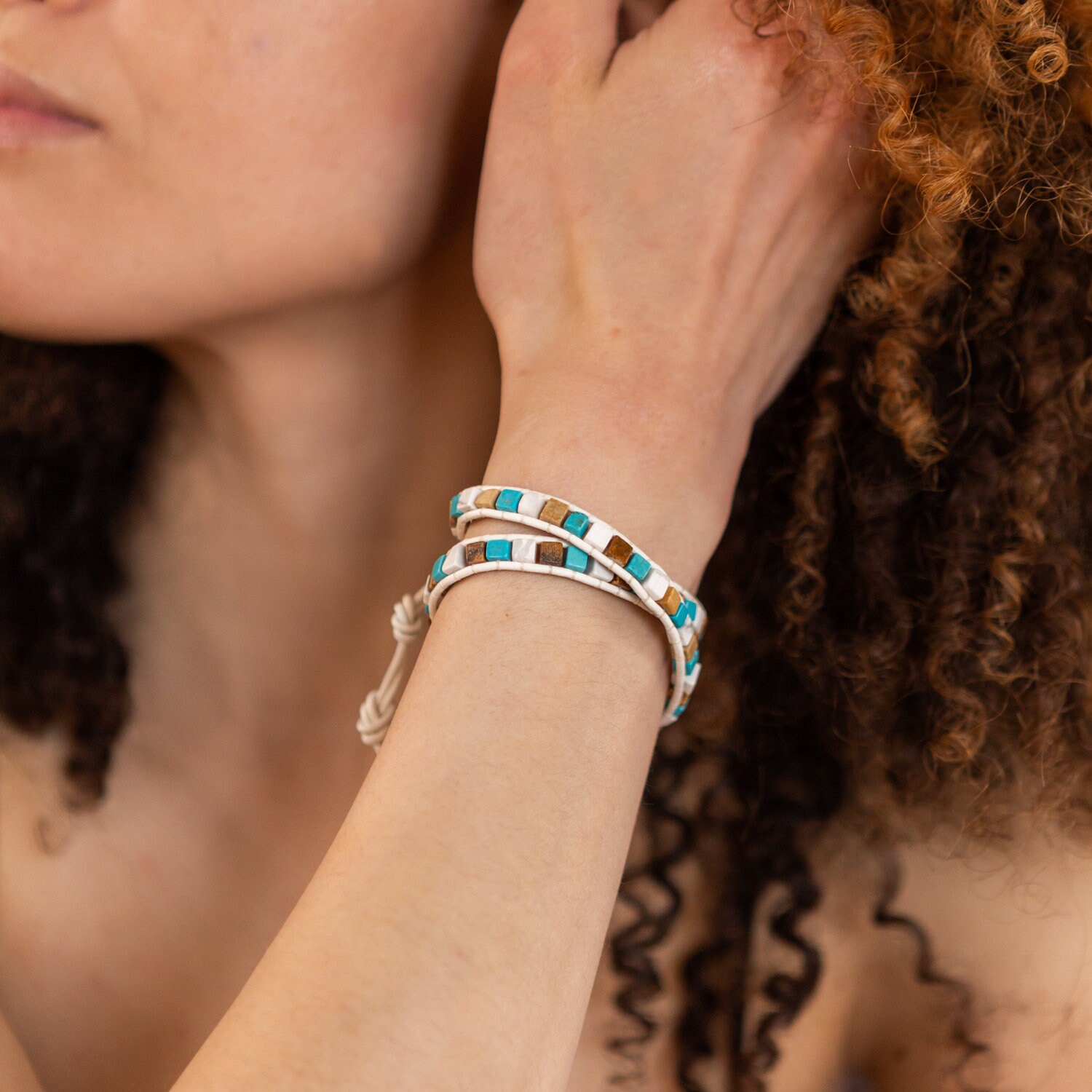 Das Ocean Wickelarmband von IndisaJewellery