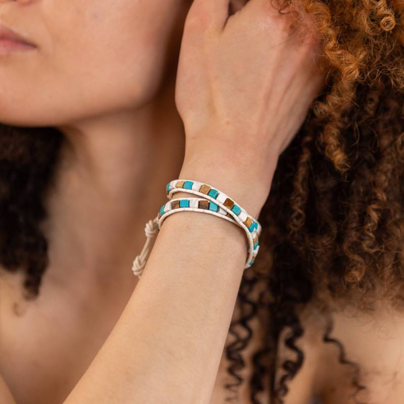 Das Ocean Wickelarmband von IndisaJewellery