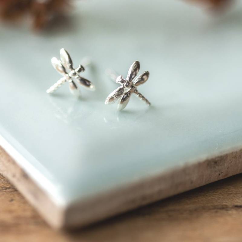 sterling Silber Libelle Ohrstecker Tier Schmuck Geschenk sterling Silber Libelle Ohrstecker Tier Schmuck Geschenk von IndisaJewellery