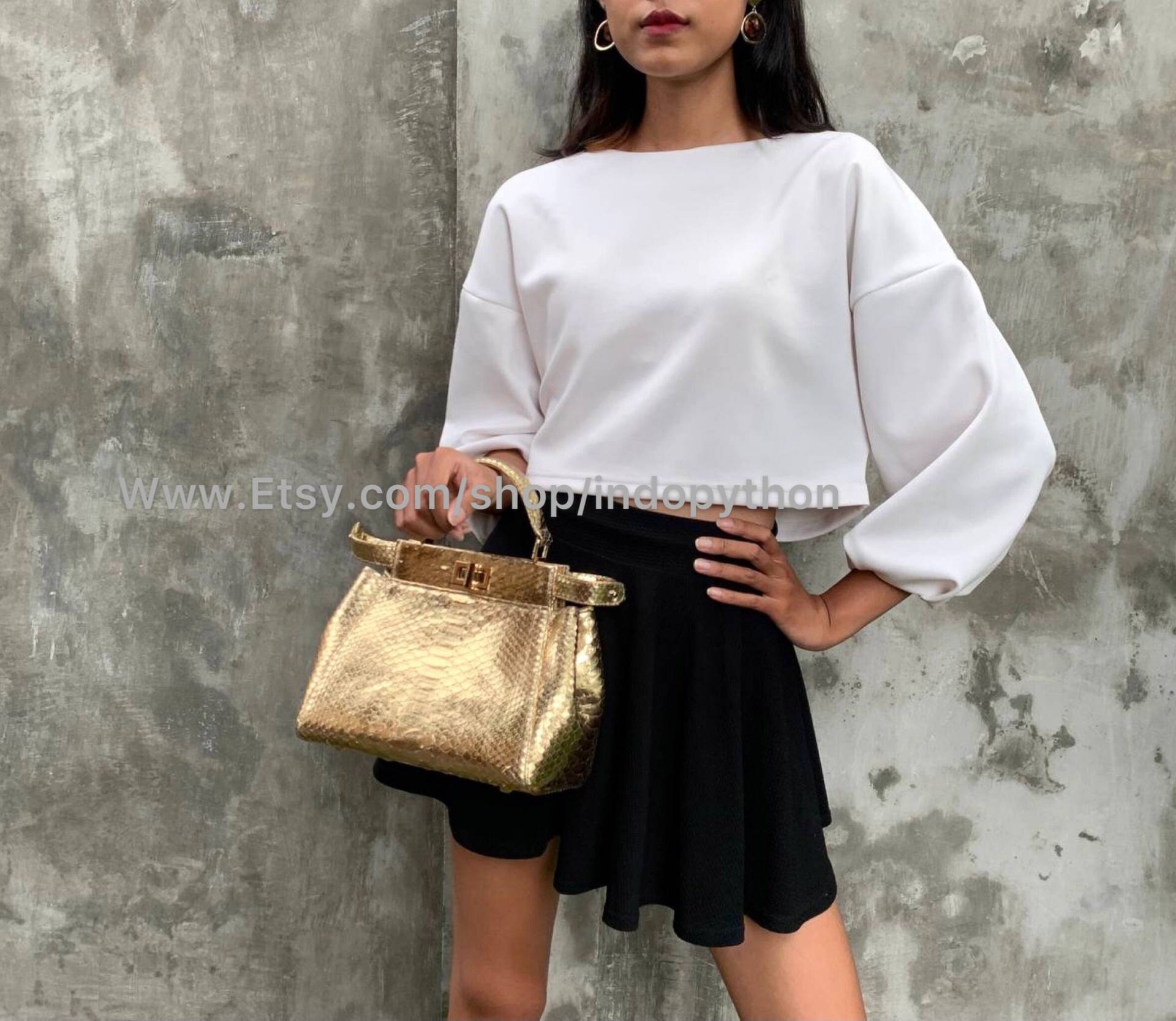 Python Tasche, Schlangenleder Goldhandtasche, Echtes Ledertasche, Pythonleder Geldbörse, Geschenk Für Sie, Schlangenhaut Geldbeutel, Goldbeutel Python Tasche, Schlangenleder Goldhandtasche, Echtes Ledertasche, Pythonleder Geldbörse, Geschenk Für Sie, Schlangenhaut Geldbeutel, Goldbeutel von IndoPython