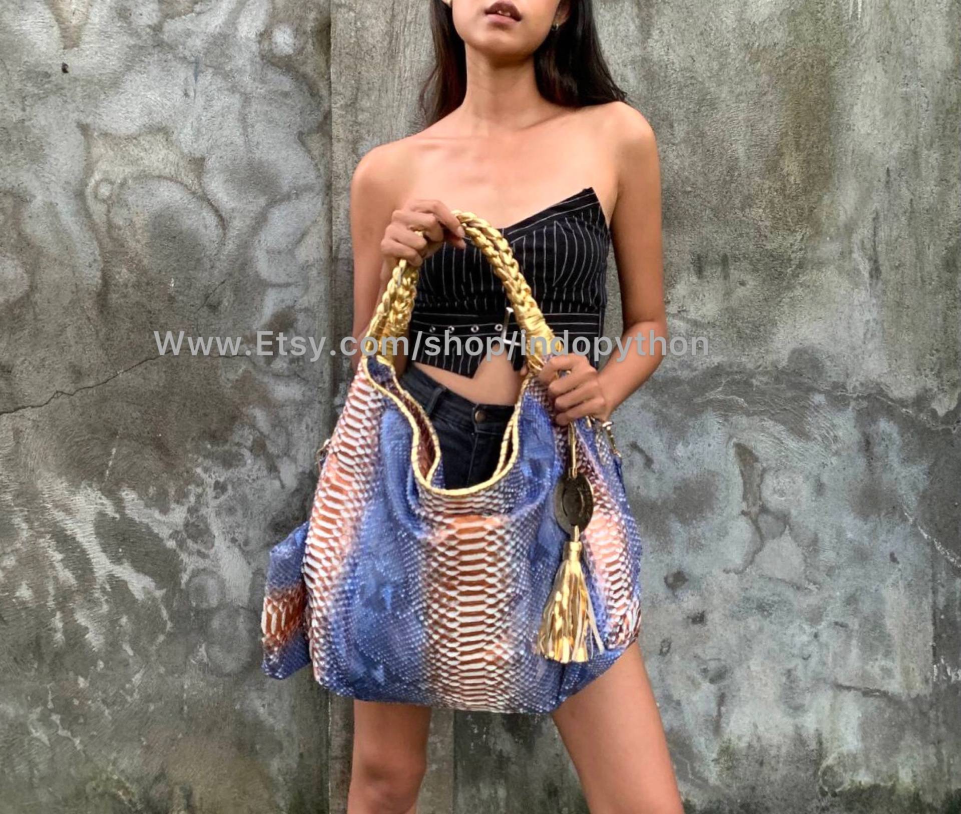 Python Tasche Geldbörse Handtasche Schlangenleder Geschenk Für Sie Regenbogentasche Python Tasche Geldbörse Handtasche Schlangenleder Geschenk Für Sie Regenbogentasche von IndoPython