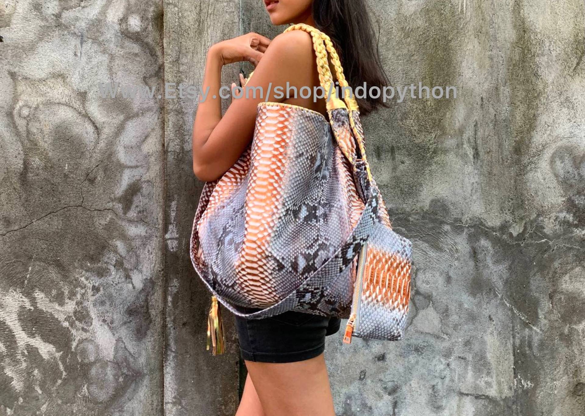 Python Tasche Geldbörse Handtasche Schlangenleder Geschenk Für Sie Regenbogentasche Python Tasche Geldbörse Handtasche Schlangenleder Geschenk Für Sie Regenbogentasche von IndoPython
