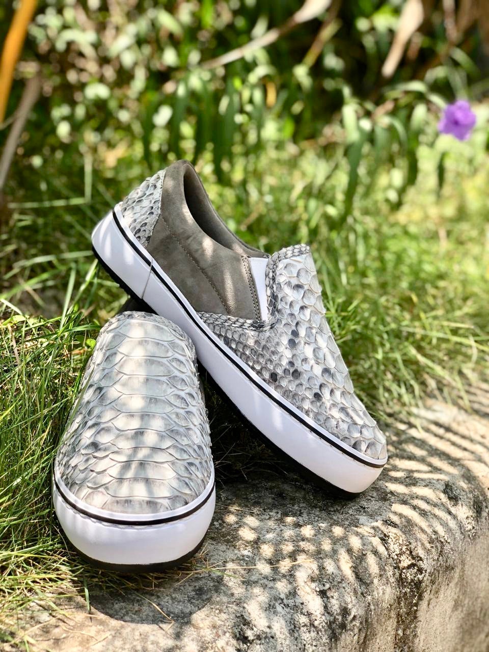 Slip On Sneakers Python Schuhe Unisex von IndoPython