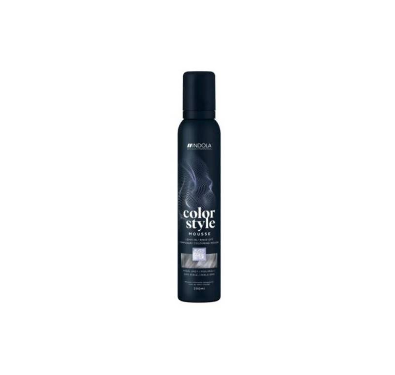Indola Haarmousse Csm Pearl Grey 200ml von Indola