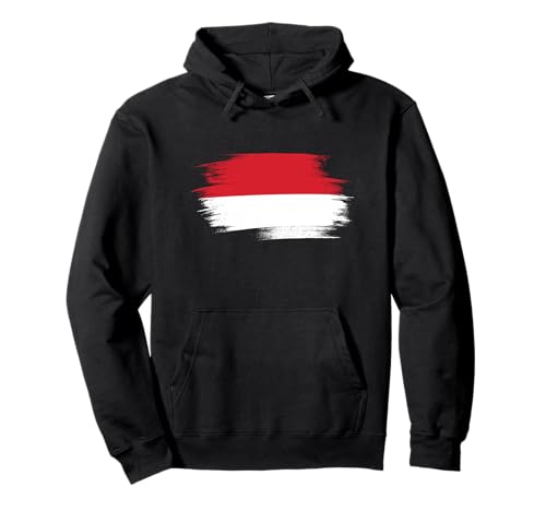 Indonesien Indonesische Flagge Bali Jakarta Herren Damen Kinder Pullover Hoodie von Indonesia Flag Indonesian Apparel