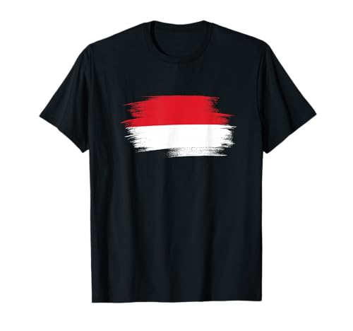 Indonesien Indonesische Flagge Bali Jakarta Herren Damen Kinder T-Shirt von Indonesia Flag Indonesian Apparel